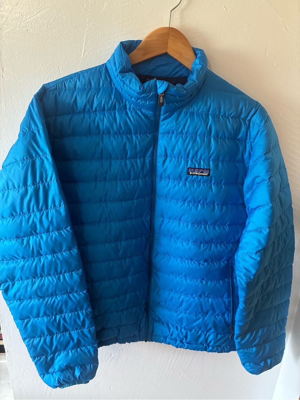 Patagonia Down Sweater Puffer Jacket Men’s Medium Blue